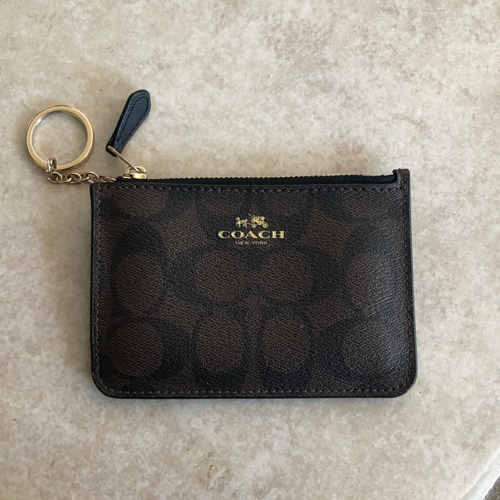 Coach coin wallet